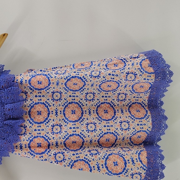 Counting Daisies Girls sleeveless Summer Dress Size 4 Pink Purple - Picture 3 of 7